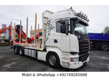شاحنة قطع الأشجار, شاحنة كرين Scania R580 V8 Highline Palfinger-M120L97 *Retarder/ACC: صور 2
