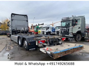 شاحنات الحاويات/ جسم علوي قابل للتغيير شاحنة Scania S450 HighLine BDF *Retarder/Lenk+Lift/Multi/LBW: صور 3