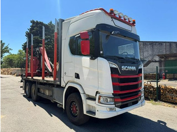 شاحنة قطع الأشجار SCANIA R 650