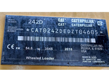 شيول صغير CAT 242D: صور 5