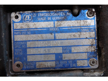 علبة التروس - شاحنة ZF 12AS2130DD TGA 81.32003-6882: صور 5