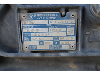 علبة التروس - شاحنة ZF 12TX2620DD  81.32004-6407: صور 5