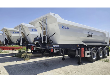 قلابة نصف مقطورة لنقل البضائع الحرة جديد SERIN Tiger HARDOX  28 m³ Tipper Semi-Trailer: صور 2