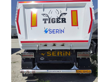 قلابة نصف مقطورة لنقل البضائع الحرة جديد SERIN Tiger HARDOX  28 m³ Tipper Semi-Trailer: صور 4