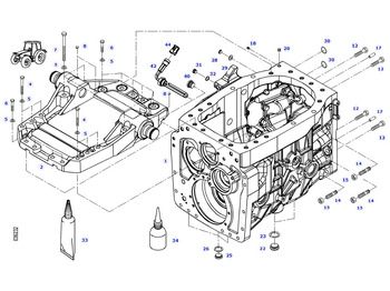 علبة التروس و قطع الغيار FENDT