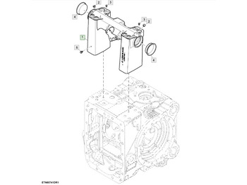 الإطار/ الشاسيه JOHN DEERE