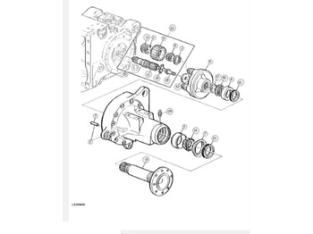 محرك السفر JOHN DEERE
