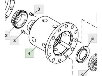 المحور و قطع الغيار JOHN DEERE