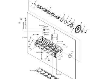 المحرك و قطع الغيار JOHN DEERE