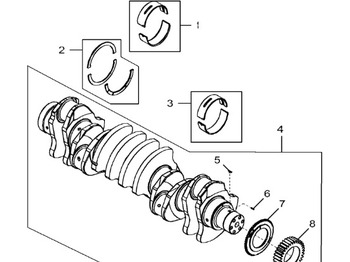 المحرك و قطع الغيار JOHN DEERE