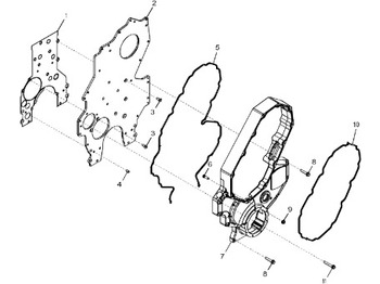 المحرك و قطع الغيار JOHN DEERE
