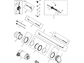 كاتم الصوت/ نظام العادم JOHN DEERE