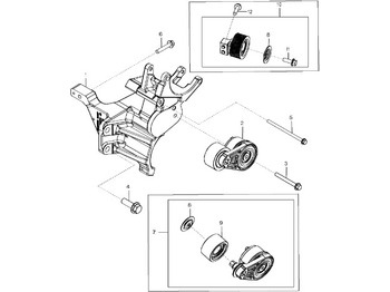 المحرك و قطع الغيار JOHN DEERE