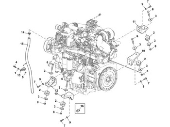 المحرك و قطع الغيار JOHN DEERE