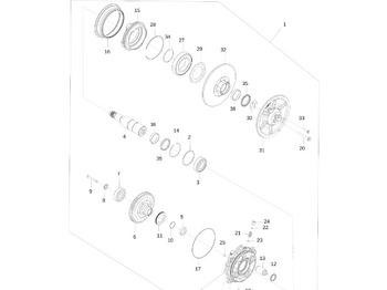 المحرك و قطع الغيار JOHN DEERE