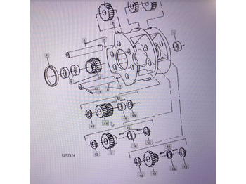 نقل الحركة JOHN DEERE