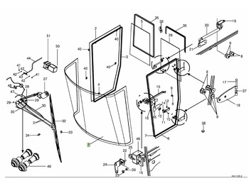 مساحة الزجاج الأمامي KRONE