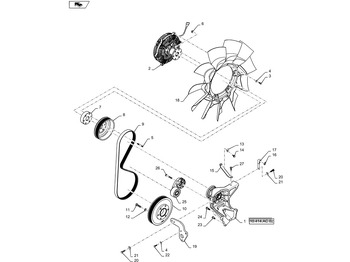 شداد الحزام NEW HOLLAND