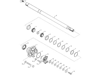 نقل الحركة NEW HOLLAND