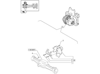 التفاضلية والعتاد NEW HOLLAND