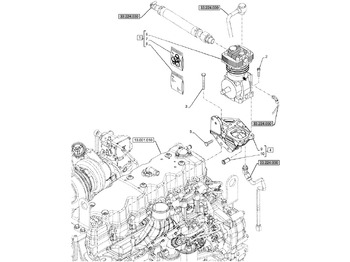 المحرك و قطع الغيار NEW HOLLAND