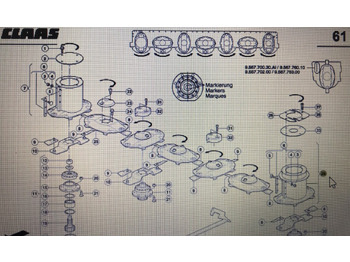 قطع الغيار CLAAS