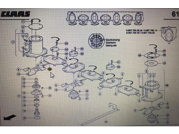 قطع الغيار CLAAS