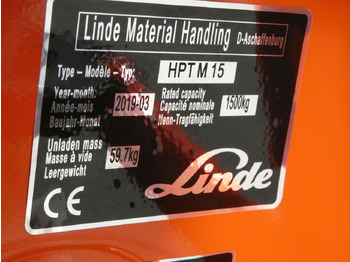 معدات الرفع منخفض المستوى Linde 8x HPTM15/565mm: صور 4