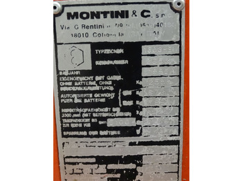 رافعة شوكية كهربائية Montini 1603HE: صور 2