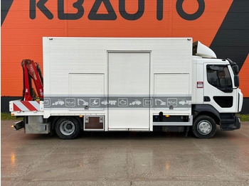بصندوق مغلق شاحنة Renault D12 4x2 WORKSHOP ON WHEELS / FASSI M30A.13 / BOX L=4459 mm: صور 4 بصندوق مغلق شاحنة Renault D12 4x2 WORKSHOP ON WHEELS / FASSI M30A.13 / BOX L=4459 mm: صور 4