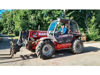 جرافة ذات عجلات تلسكوبية MANITOU MT 1235