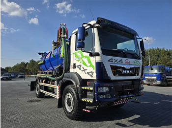 فراغ شاحنة MAN TGM 4x4 GAMON PW8 for collecting liquid waste sepa: صور 2