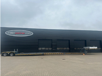 عربة مسطحة منخفضة نصف مقطورة FAYMONVILLE