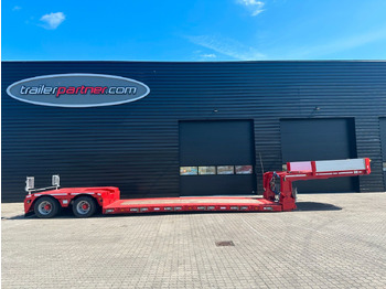 عربة مسطحة منخفضة نصف مقطورة FAYMONVILLE