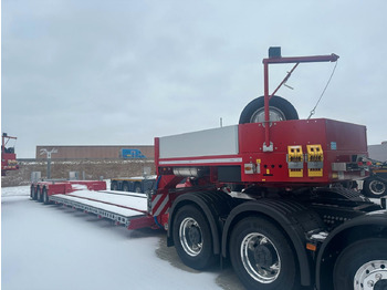 عربة مسطحة منخفضة نصف مقطورة FAYMONVILLE