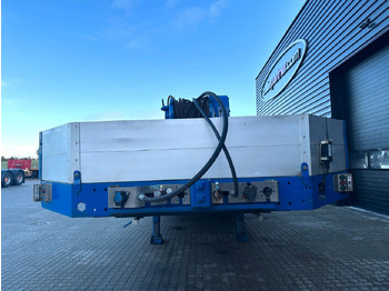 عربة مسطحة منخفضة نصف مقطورة Goldhofer 4 achs tieflader / rampen /  4 x zwangsgelenkt: صور 5