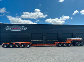 عربة مسطحة منخفضة نصف مقطورة GOLDHOFER