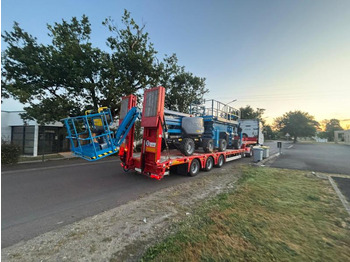 عربة مسطحة منخفضة نصف مقطورة KÄSSBOHRER