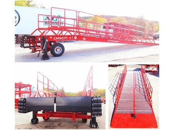 منحدر تحميل جديد AZ RAMP-EASY XL-8 OTC . Mobil Loading Ramp  WIDE With Level Off, 8 t Capacity: صور 4