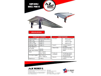 منحدر تحميل جديد AZ RAMP PRIME XS-6 mobile loading ramp: صور 2