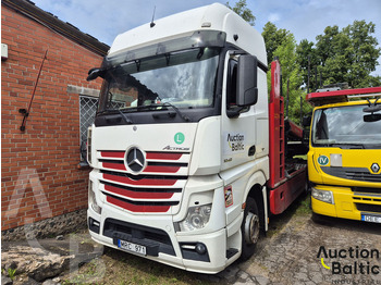 شاحنة نقل سيارات شاحنة Mercedes-Benz Actros 1845: صور 2
