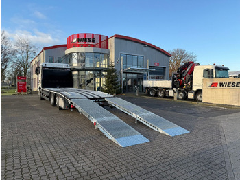 شاحنات مسطحة MAN Baumaschinen-  Arbeitsbühnentransporter Rampen: صور 2