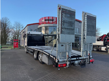 شاحنات مسطحة MAN Baumaschinen-  Arbeitsbühnentransporter Rampen: صور 5