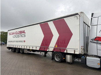 الخيمة نصف مقطورة Wiese Mega Schiebeplane mit Dhollandia Rampe 9t: صور 4