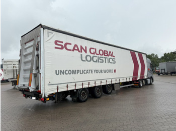 الخيمة نصف مقطورة Wiese Mega Schiebeplane mit Dhollandia Rampe 9t: صور 2