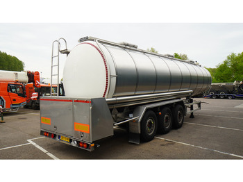 نصف مقطورة صهريج لنقل الطعام Burg 3 AXLE FOOD TRAILER 38.000 LTR: صور 5
