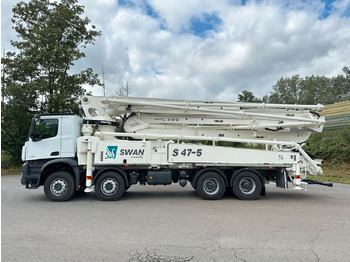 شاحنة خلاطة خرسانة Mercedes-Benz Arocs 5 4142  8x4 SWAN TSP 47-5 160RZ ( 47m ): صور 4