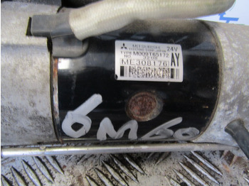 النظام الكهربائي - شاحنة MITSUBISHI 6M60 STARTER MOTOR P/NO ME308176: صور 2