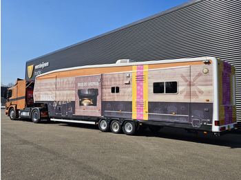 منزل متنقل Scania P 280 + trailer - 2 X SLIDE OUT / CAMPER / WOHNMOBIL: صور 4