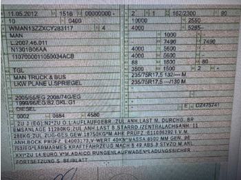 تأجير  MAN 8.220 4X2 Pritschenwagen MAN 8.220 4X2 Pritschenwagen: صور 2